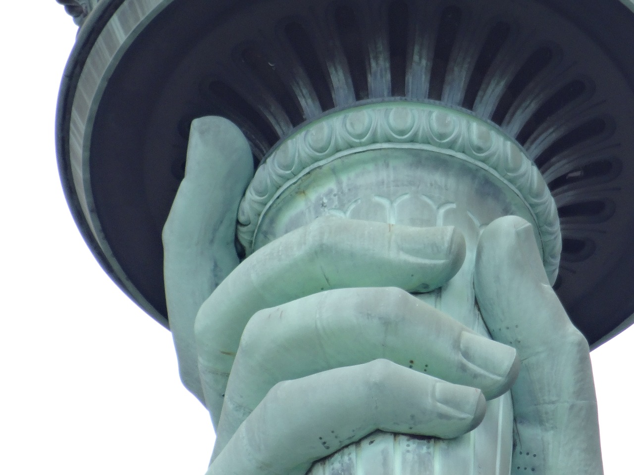statue of liberty  new york city  monument free photo