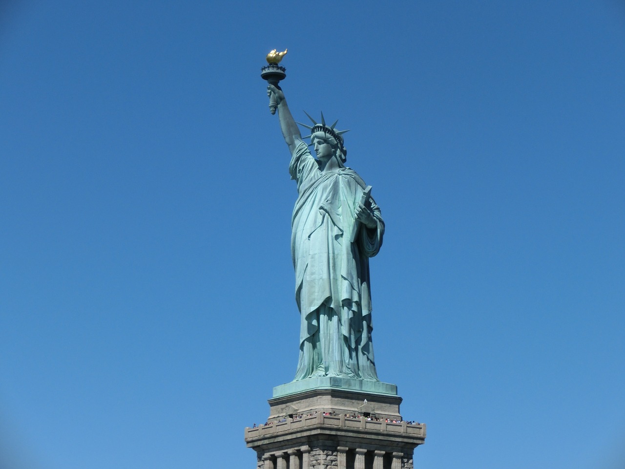 statue of liberty usa new york free photo