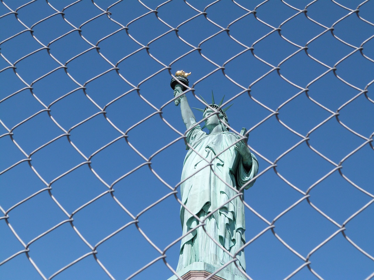 statue of liberty new york usa free photo