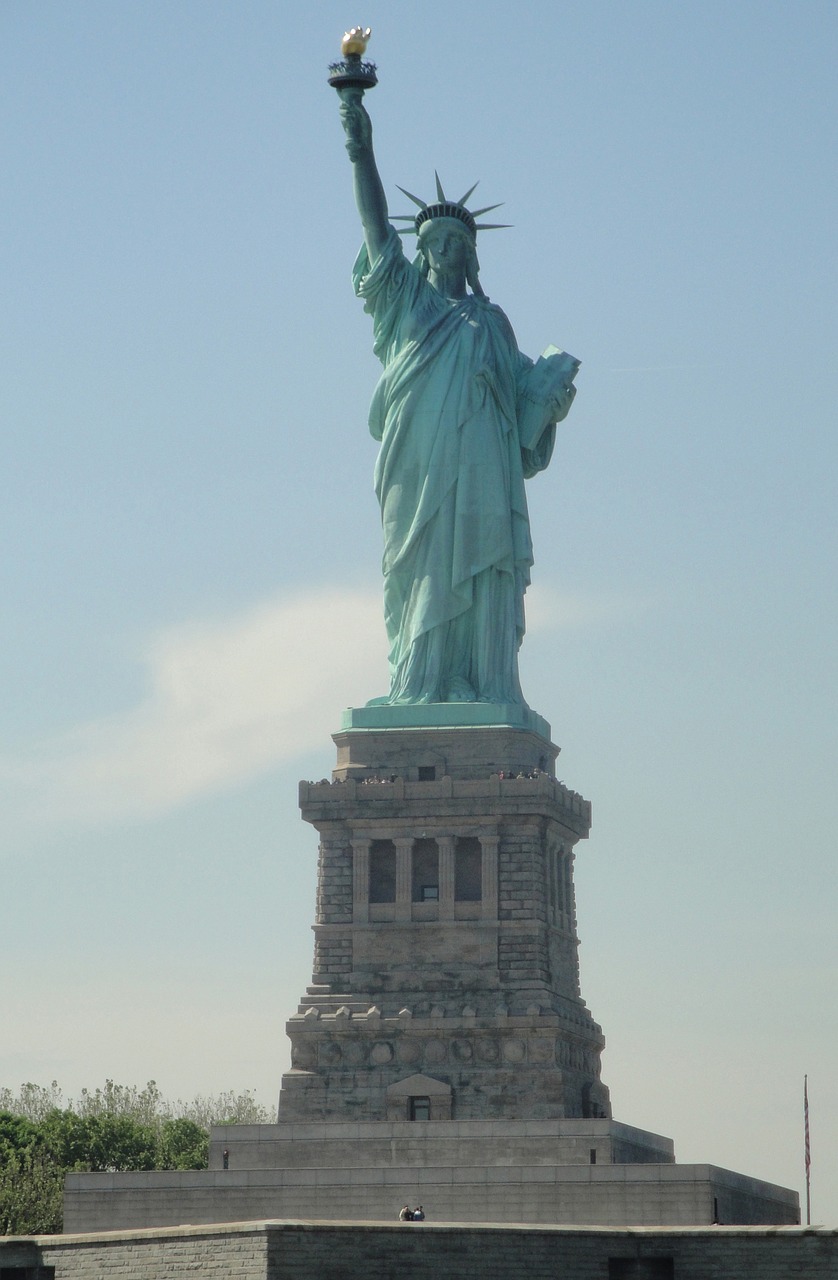 statue of liberty landmark new york free photo
