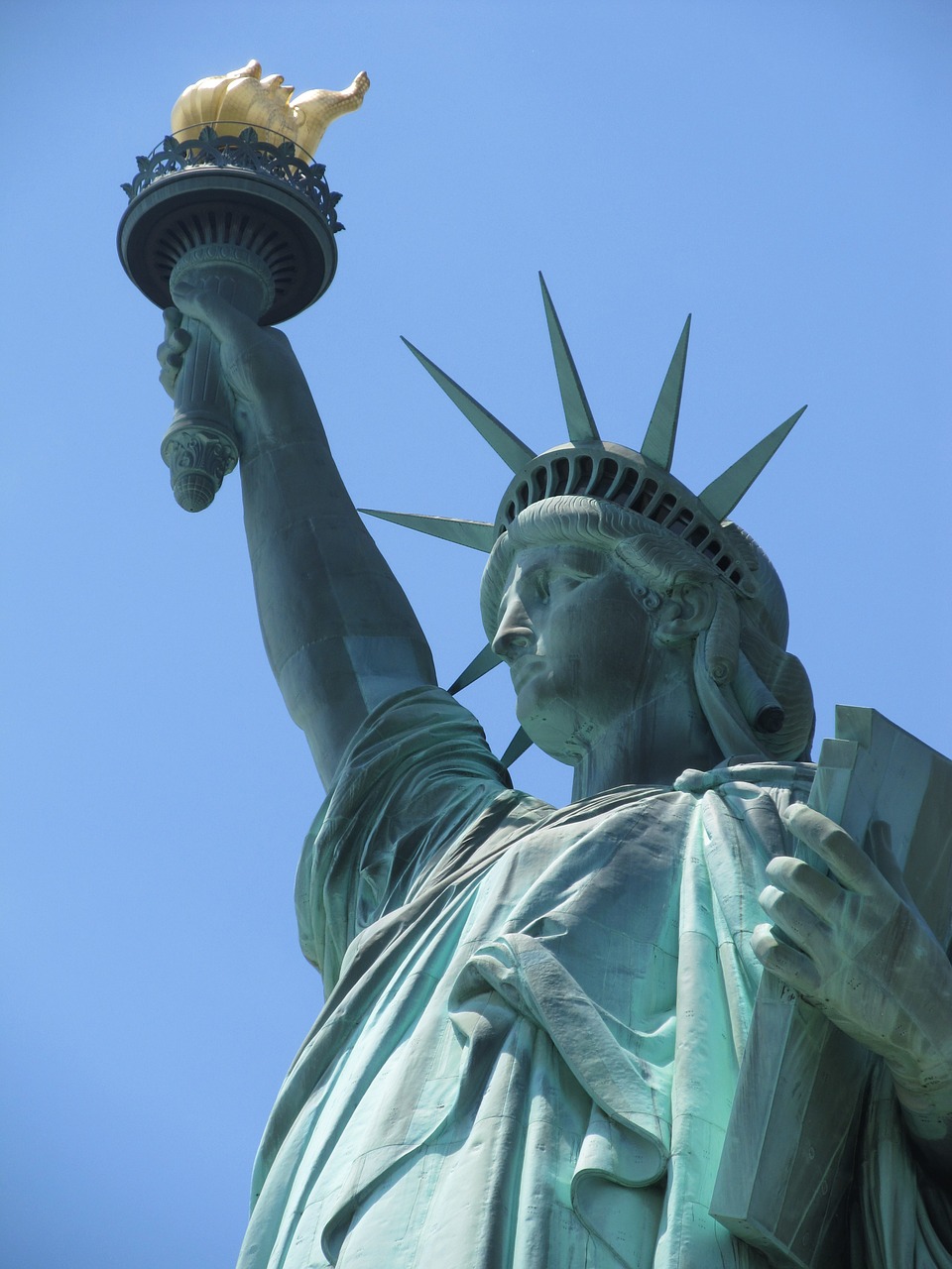 statue of liberty landmark new york city free photo