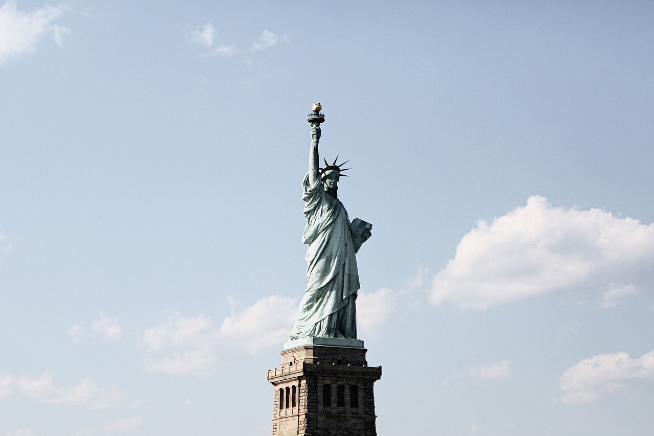 statue of liberty architecture new york free photo