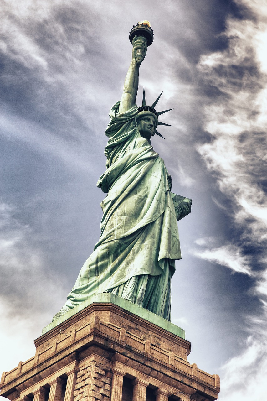 statue of liberty architecture new york free photo