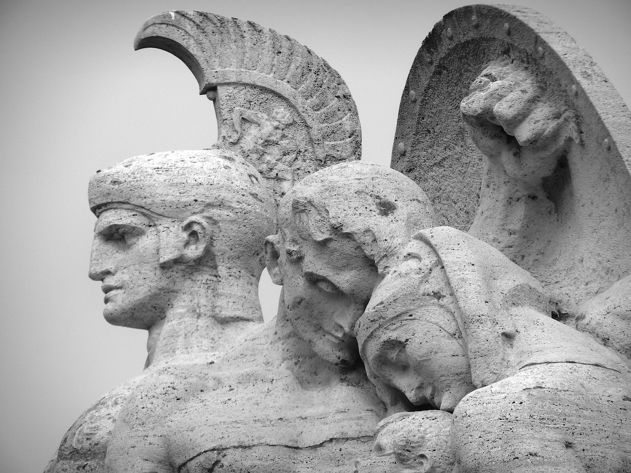 statues rome sculpture free photo