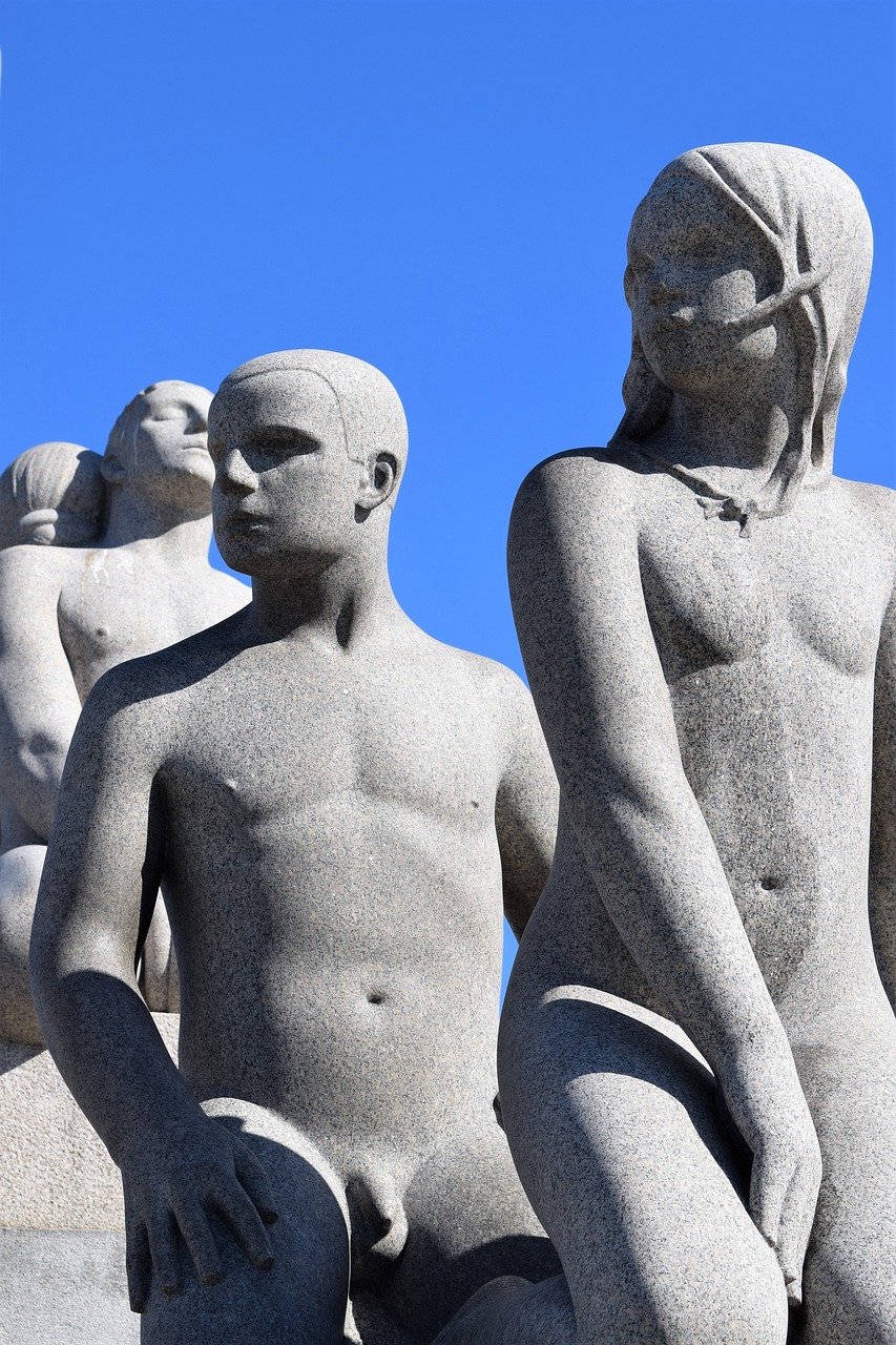 statues sculpture vigeland free photo
