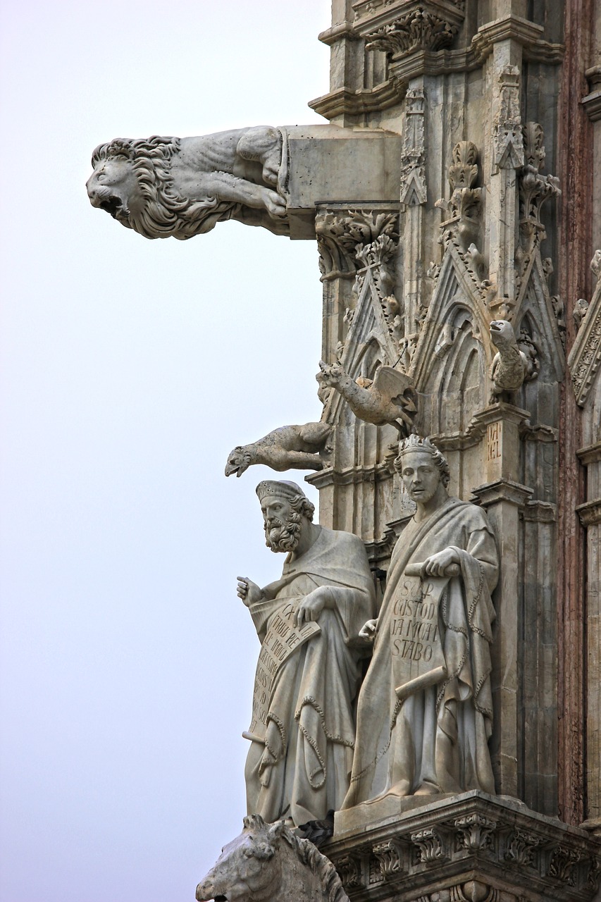 statues  gothic  bestiary free photo