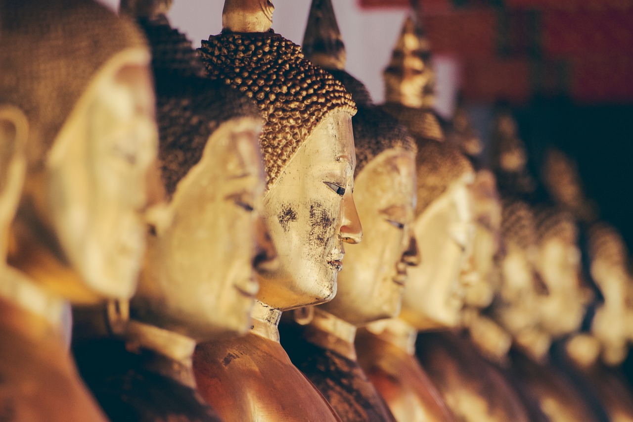 statues budhism temple free photo