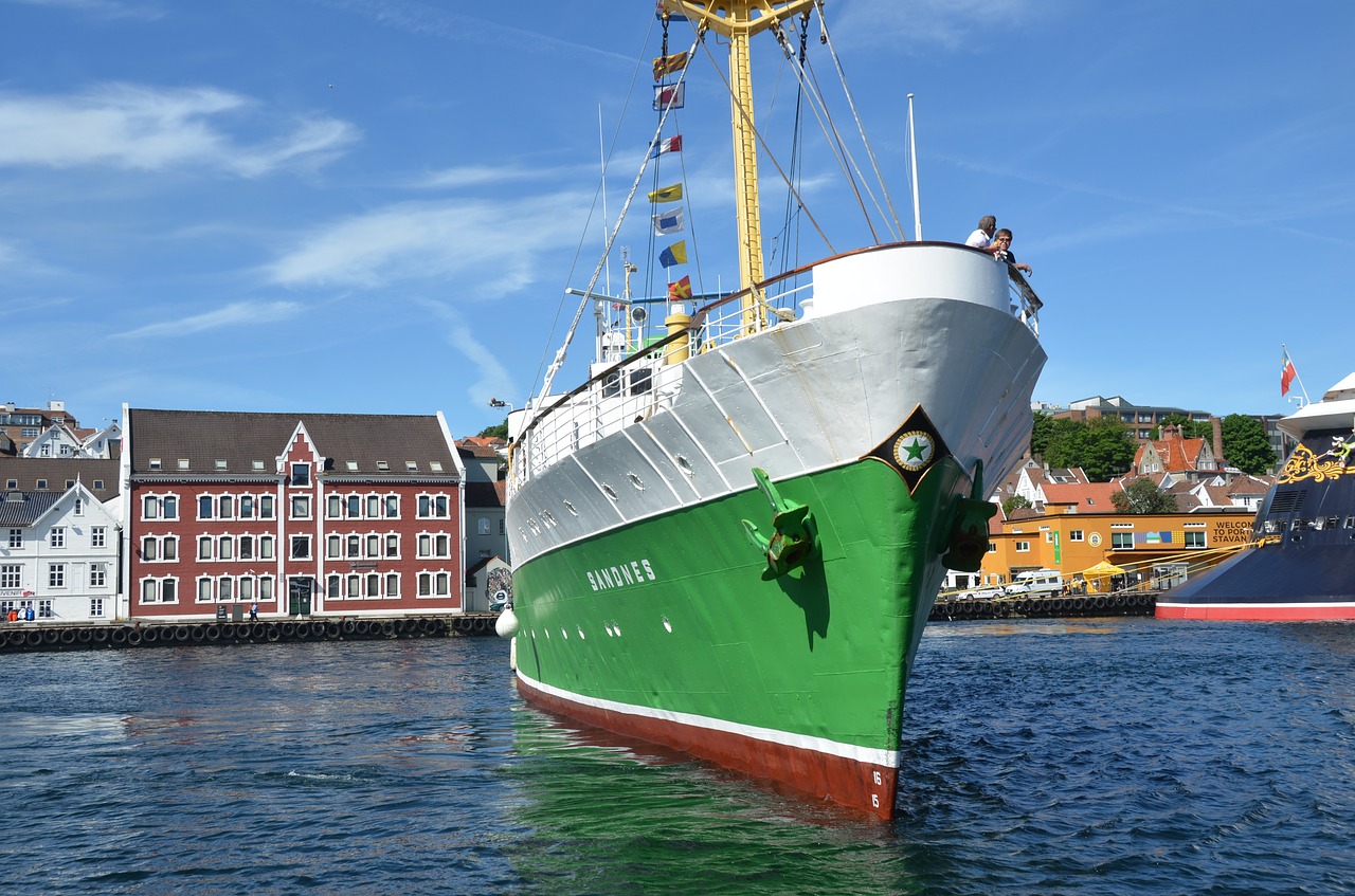 stavanger norway harbour free photo