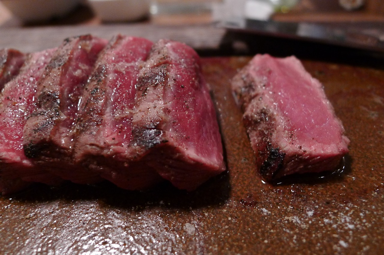 steak meat dish cuisine free photo