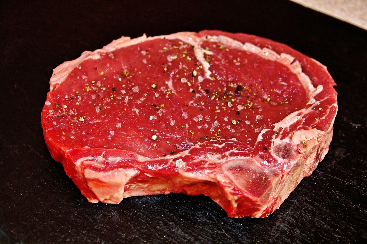 steak  ribeye  meat free photo