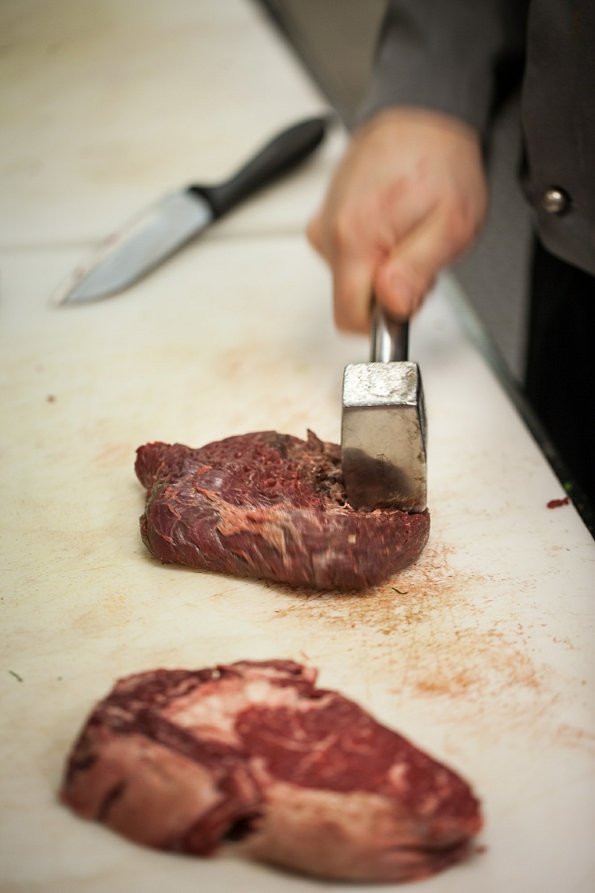 steak tap meat free photo