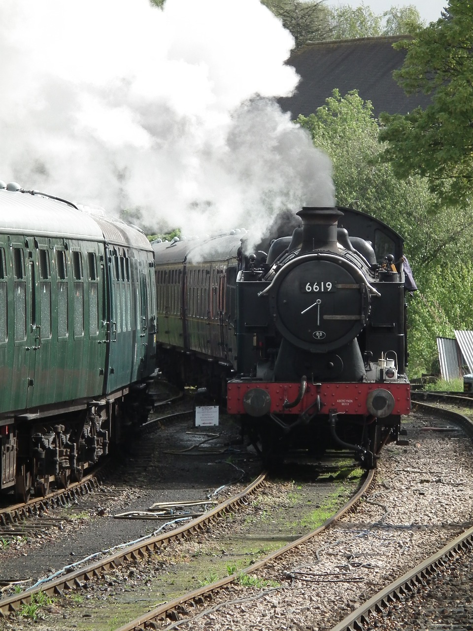 steam  engine  railway free photo
