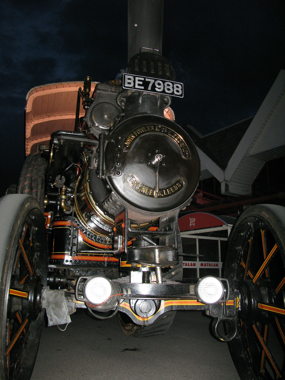 steam engine traction engine free photo