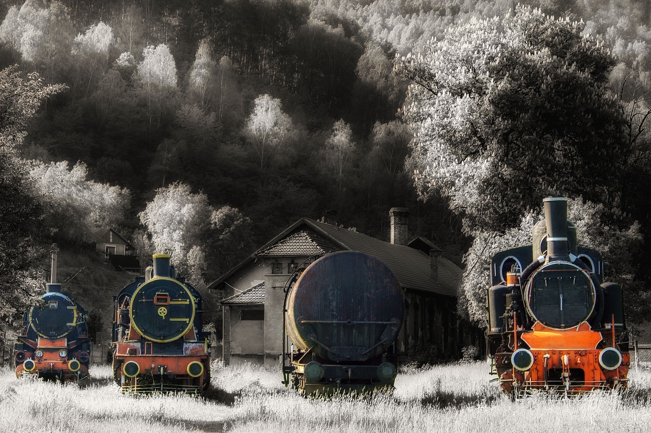 steam-engine depot engine free photo
