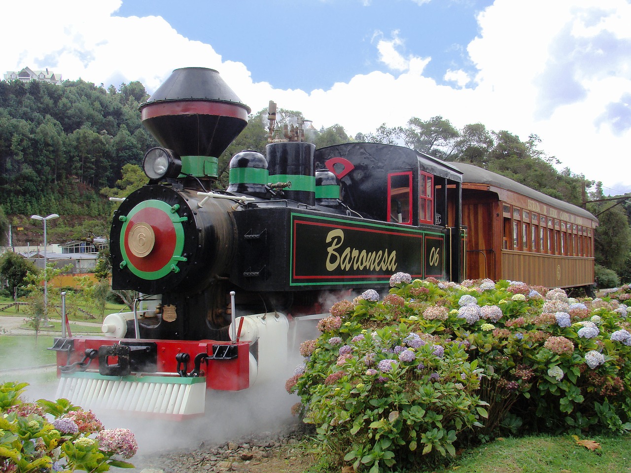 steam engine locomotive train free photo