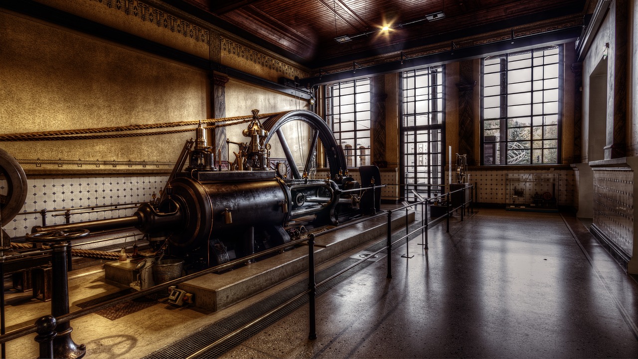 steam engine technology hdr free photo