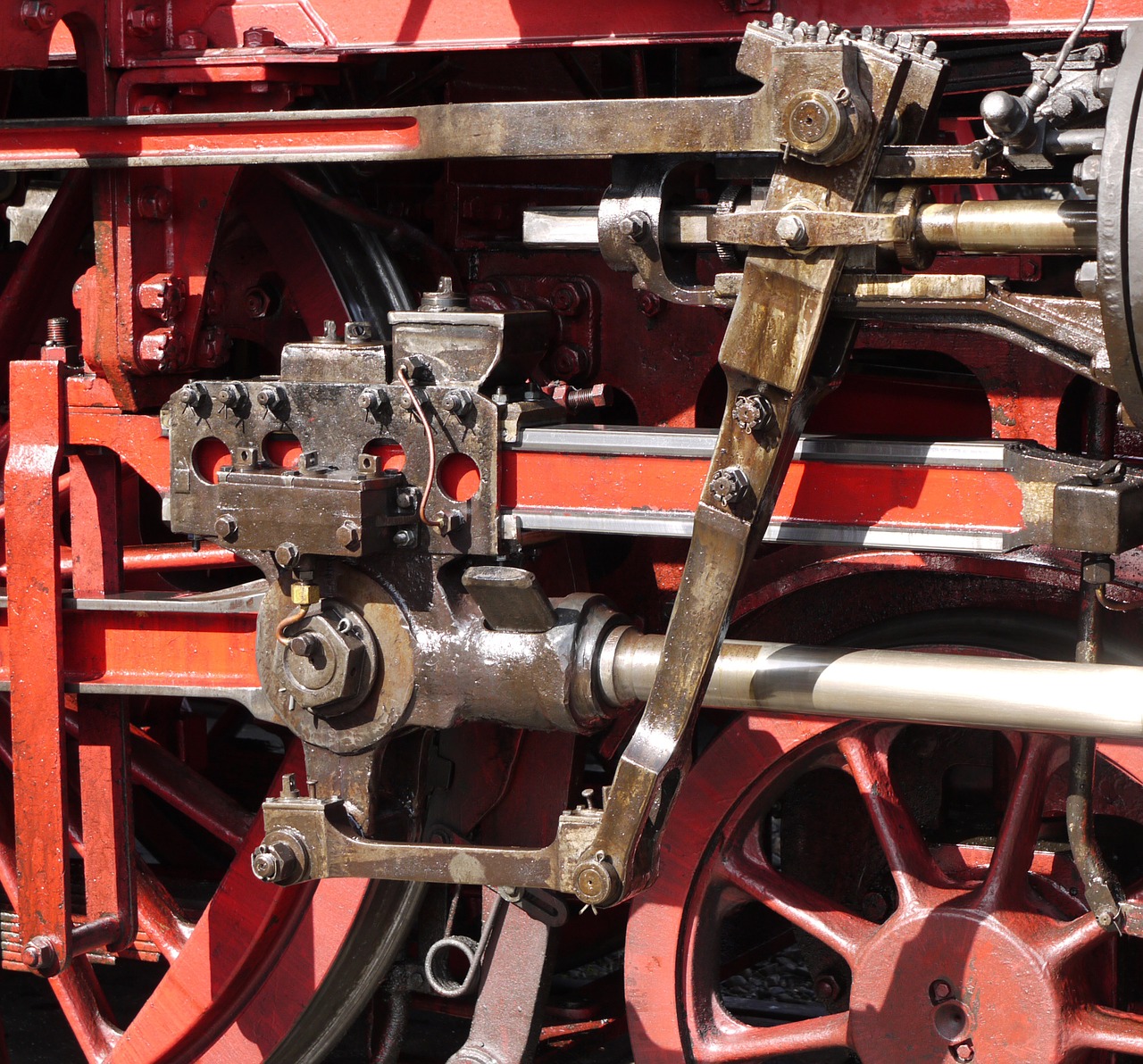 steam locomotive engine drive free photo