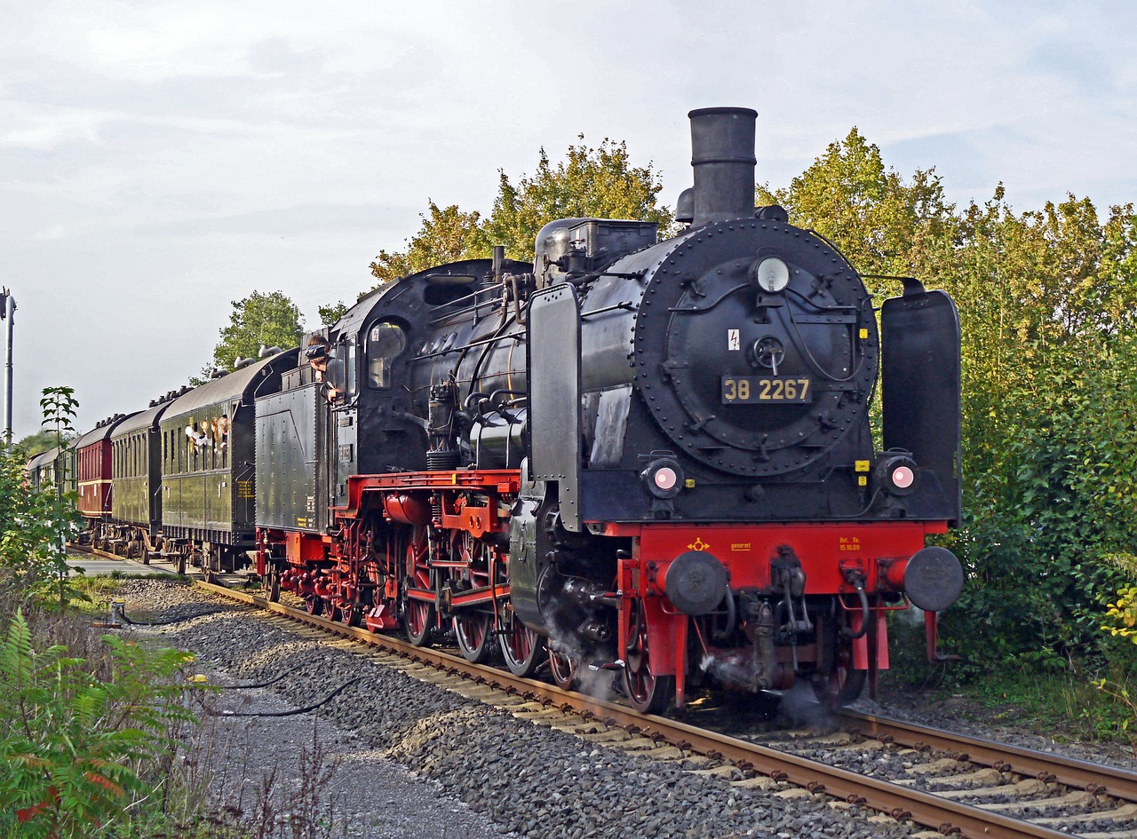 steam locomotive steam train special train free photo