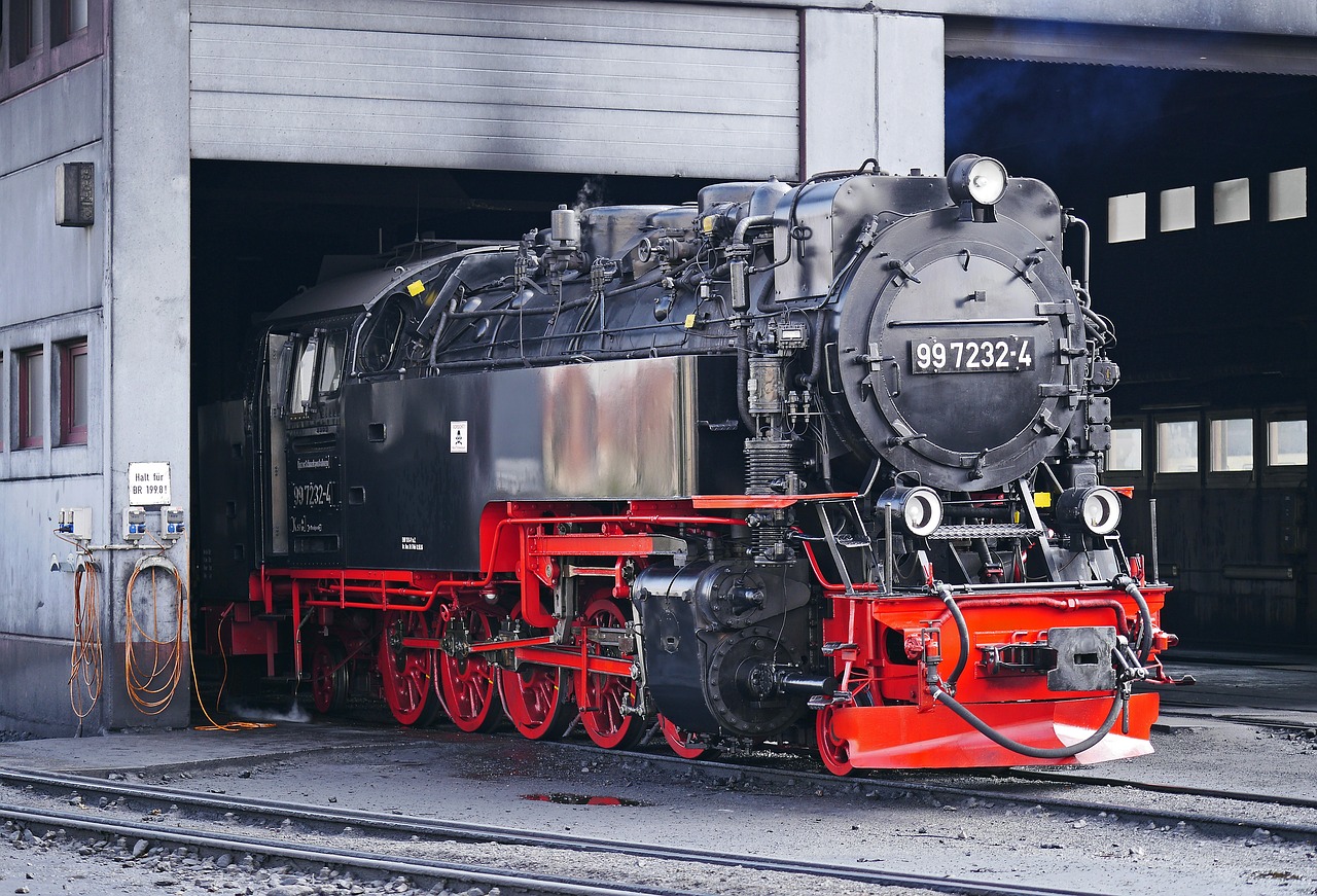 steam locomotive locomotive shed wernigerode free photo