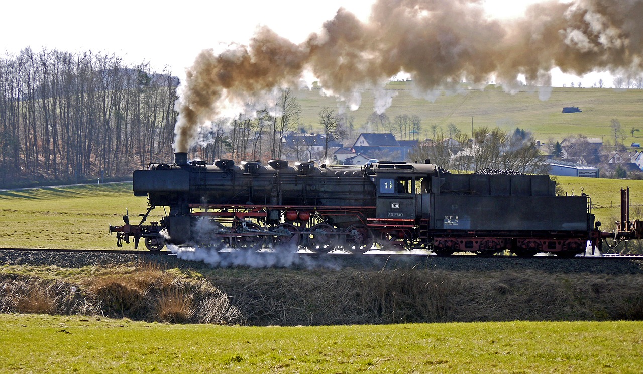 steam locomotive mountain ride effort free photo