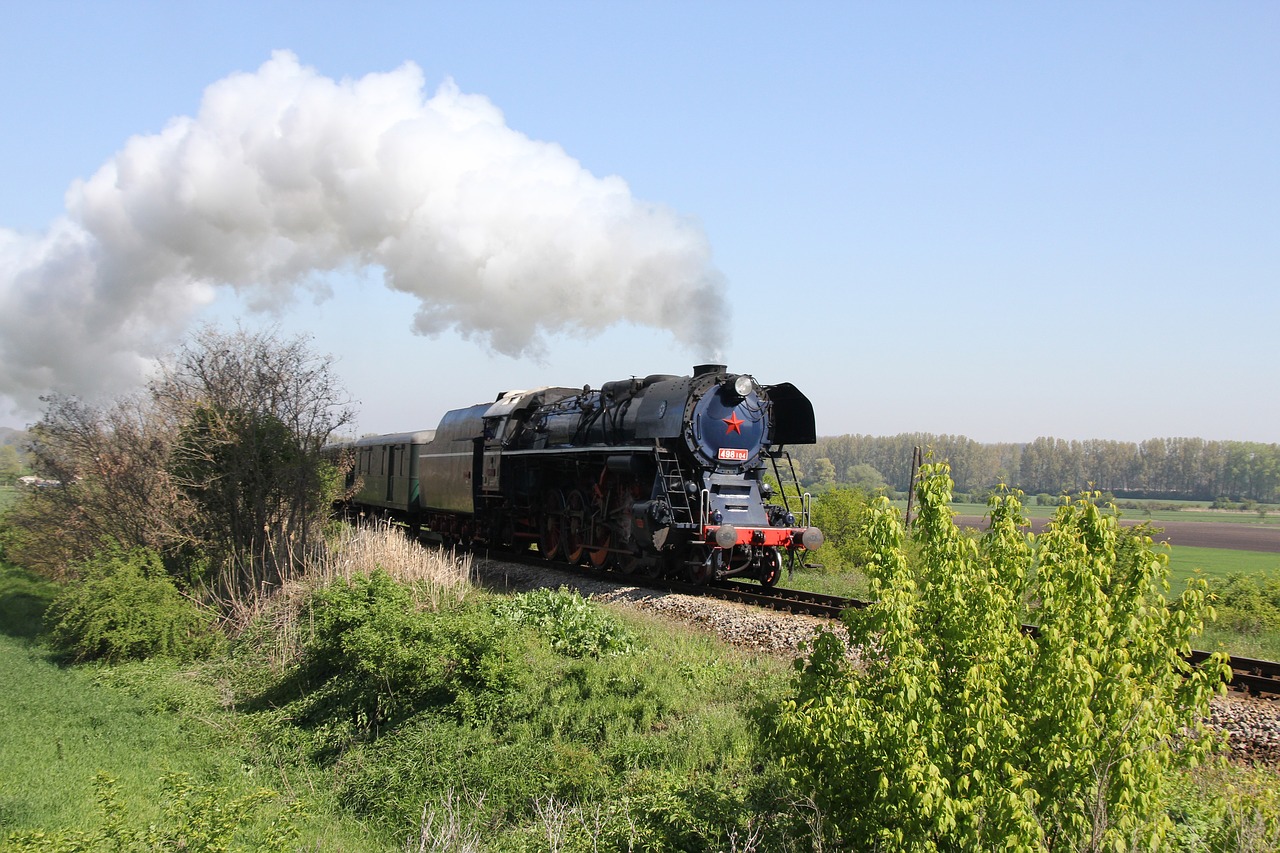 steam locomotive special train railway free photo