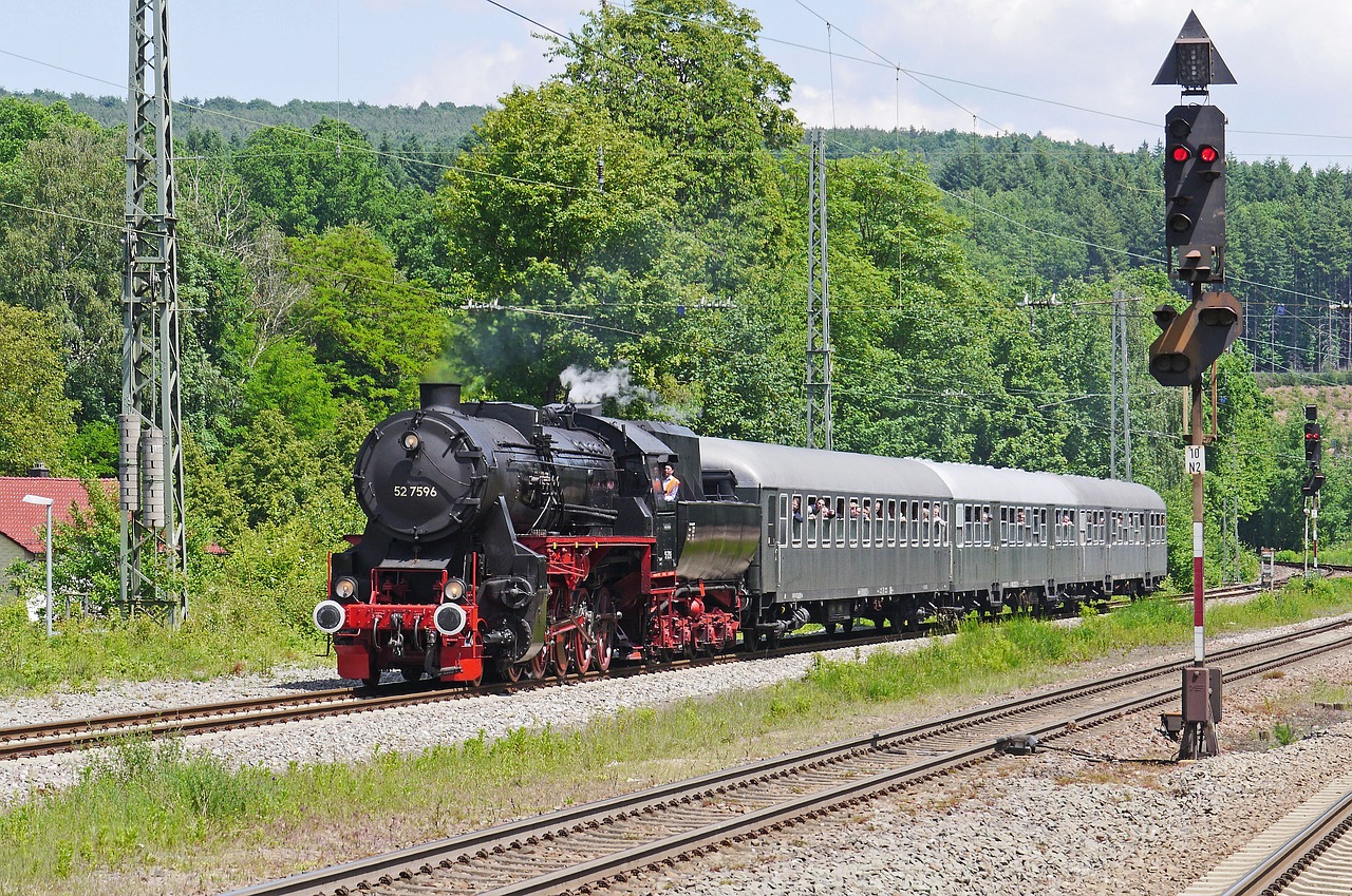 steam locomotive steam train event free photo