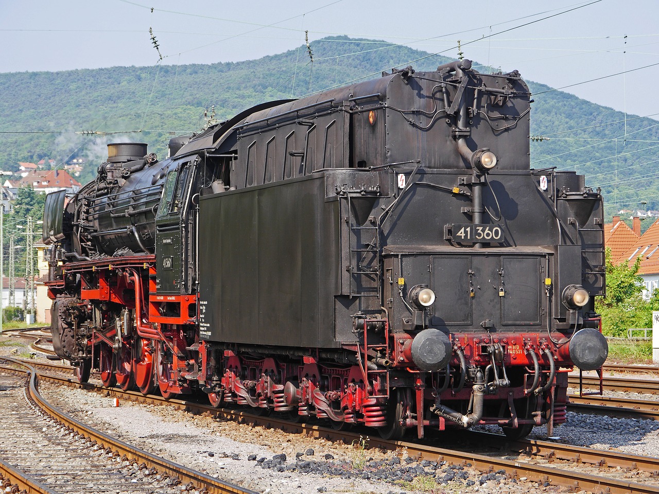steam locomotive ölgefeuert oil tender free photo