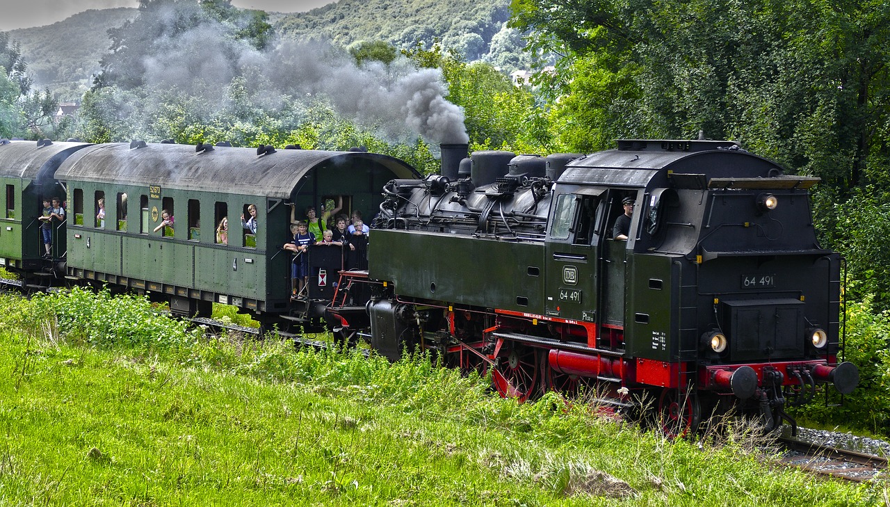 steam locomotive steam railway engine free photo