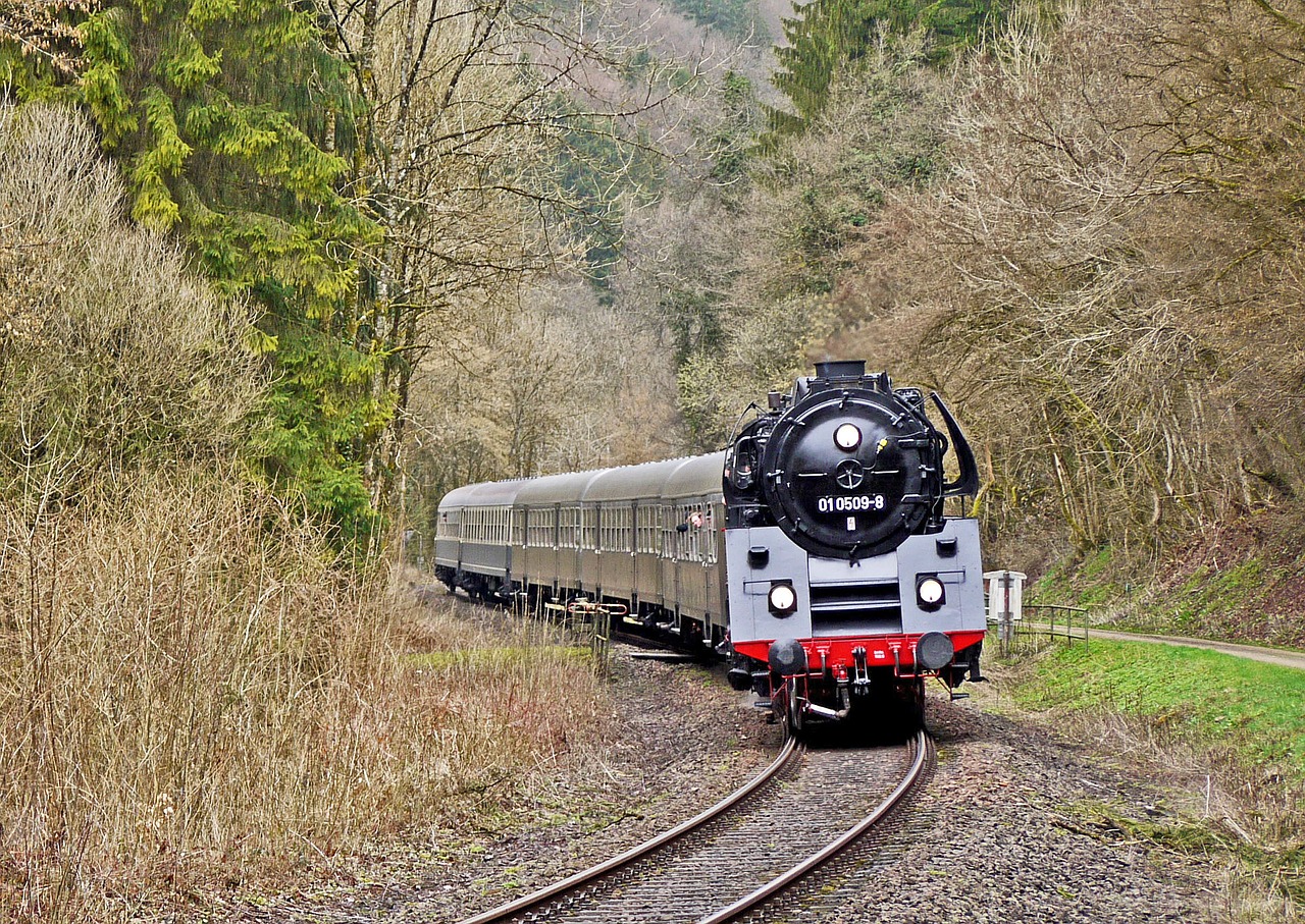 steam locomotive special train eifel free photo