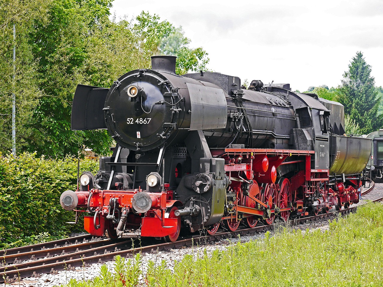 steam locomotive goods train locomotive museum locomotive free photo
