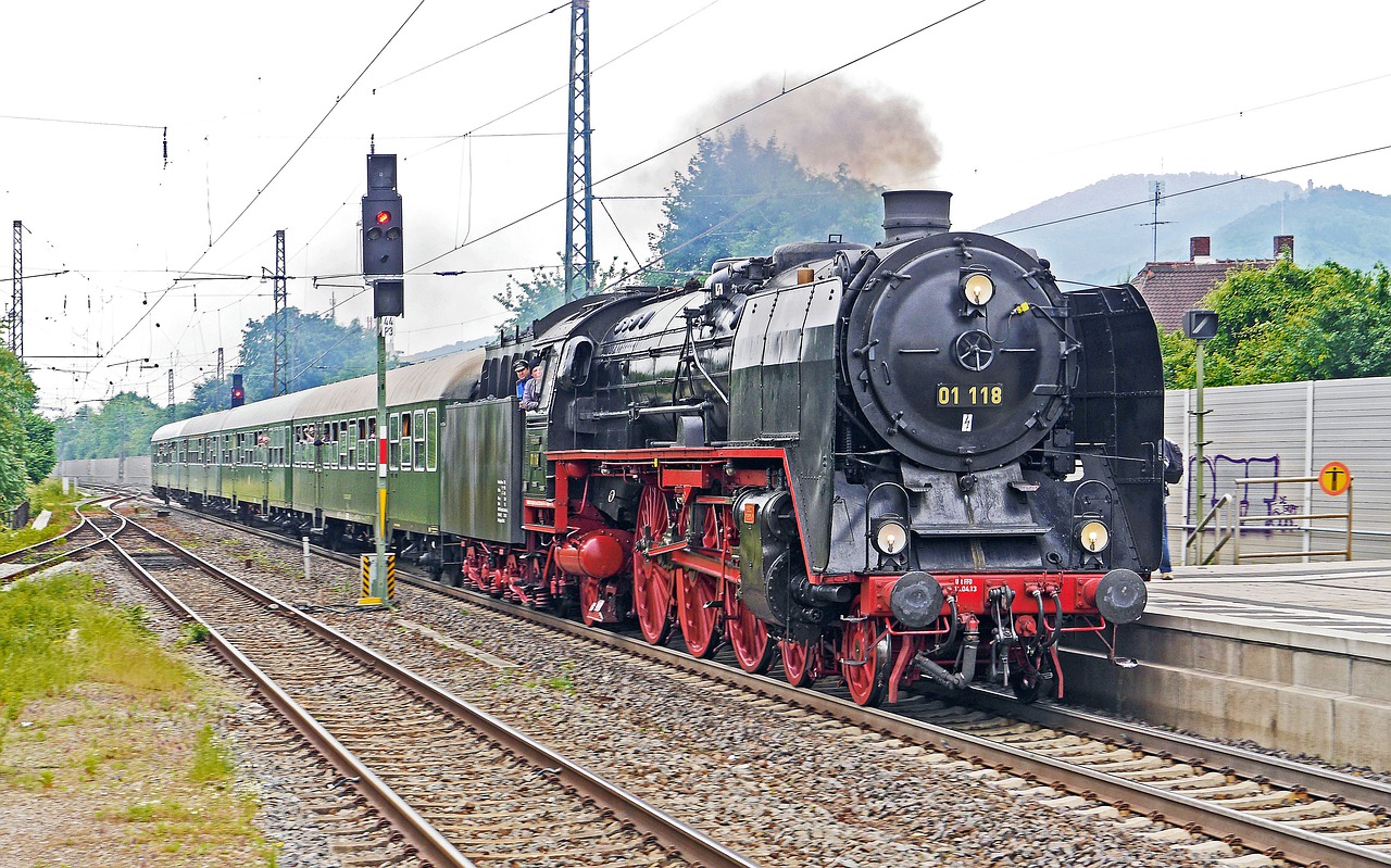 steam locomotive express train special crossing free photo