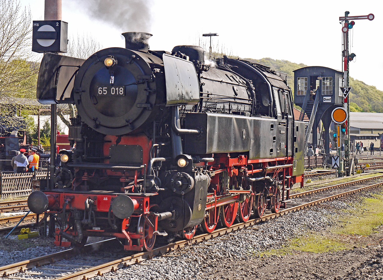 steam locomotive railway museum bahnbetriebswerk free photo
