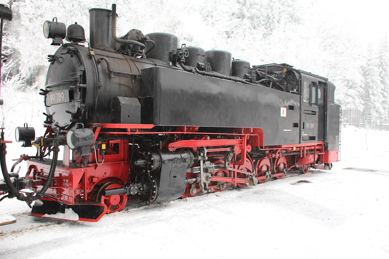 steam locomotive railway old free photo
