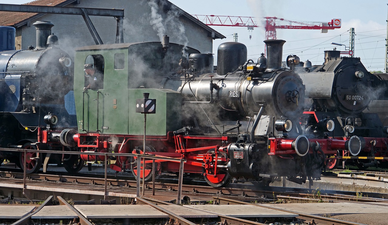 steam locomotive  museum  nördlingen free photo