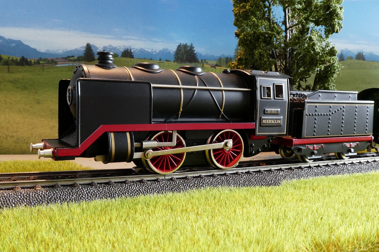 steam locomotive  locomotive  model railway free photo
