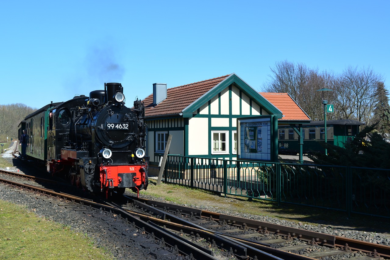 steam locomotive  rasender roland  narrow gauge railway free photo