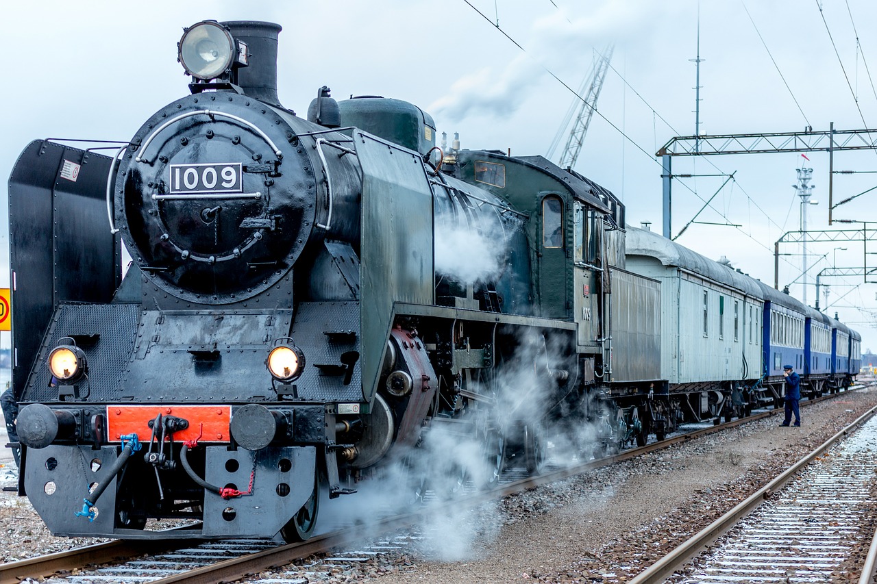 steam locomotive locomotive railway free photo