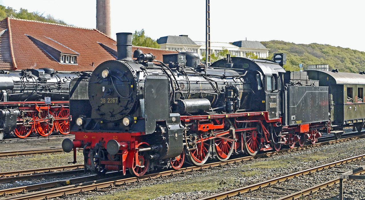 steam locomotives railway museum bochum-dahlhausen free photo