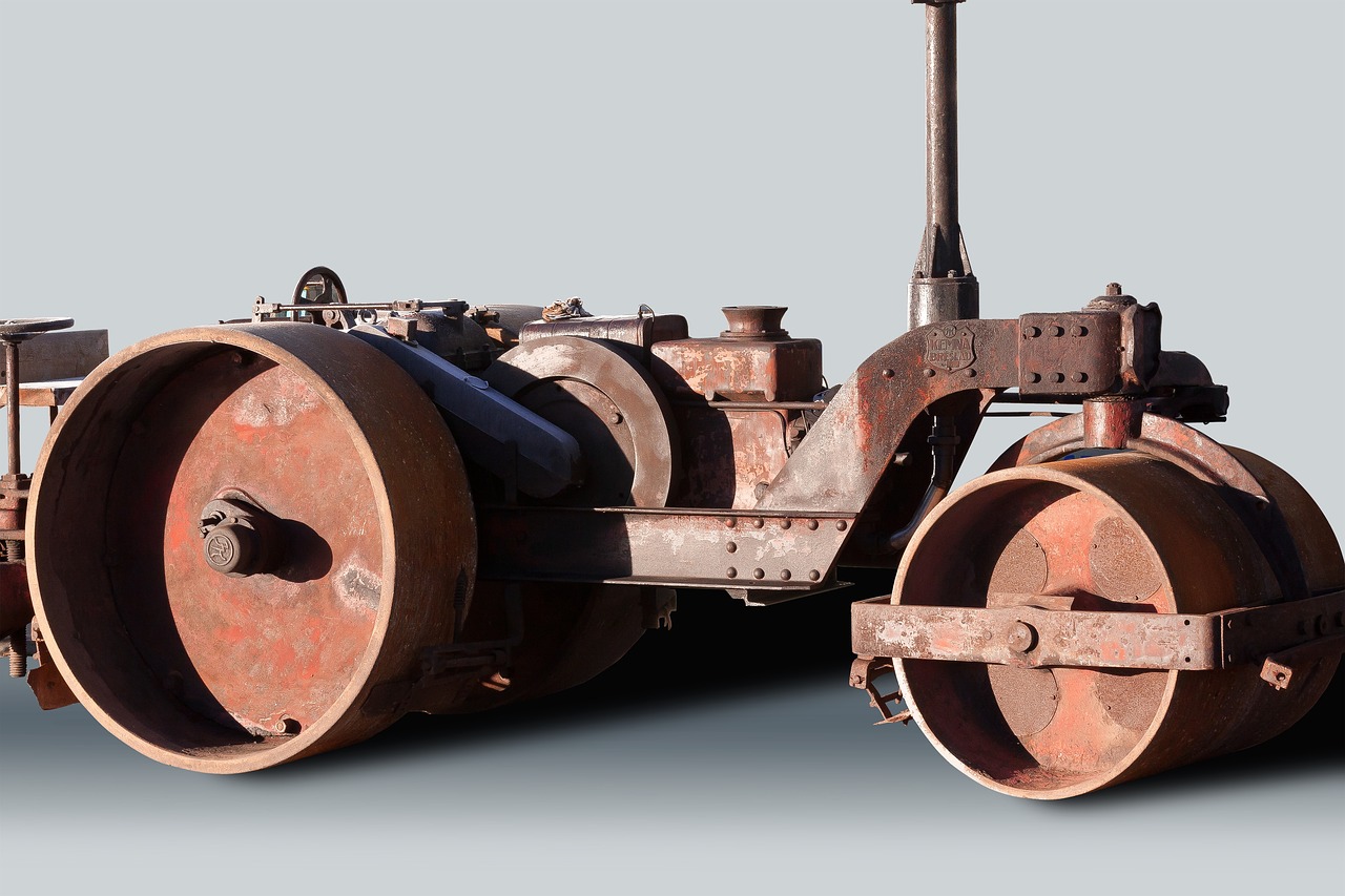 Steam road roller фото 20