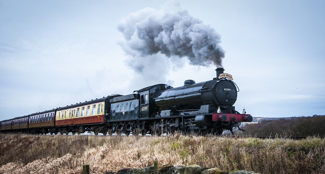 steam train yorkshire dales steam free photo