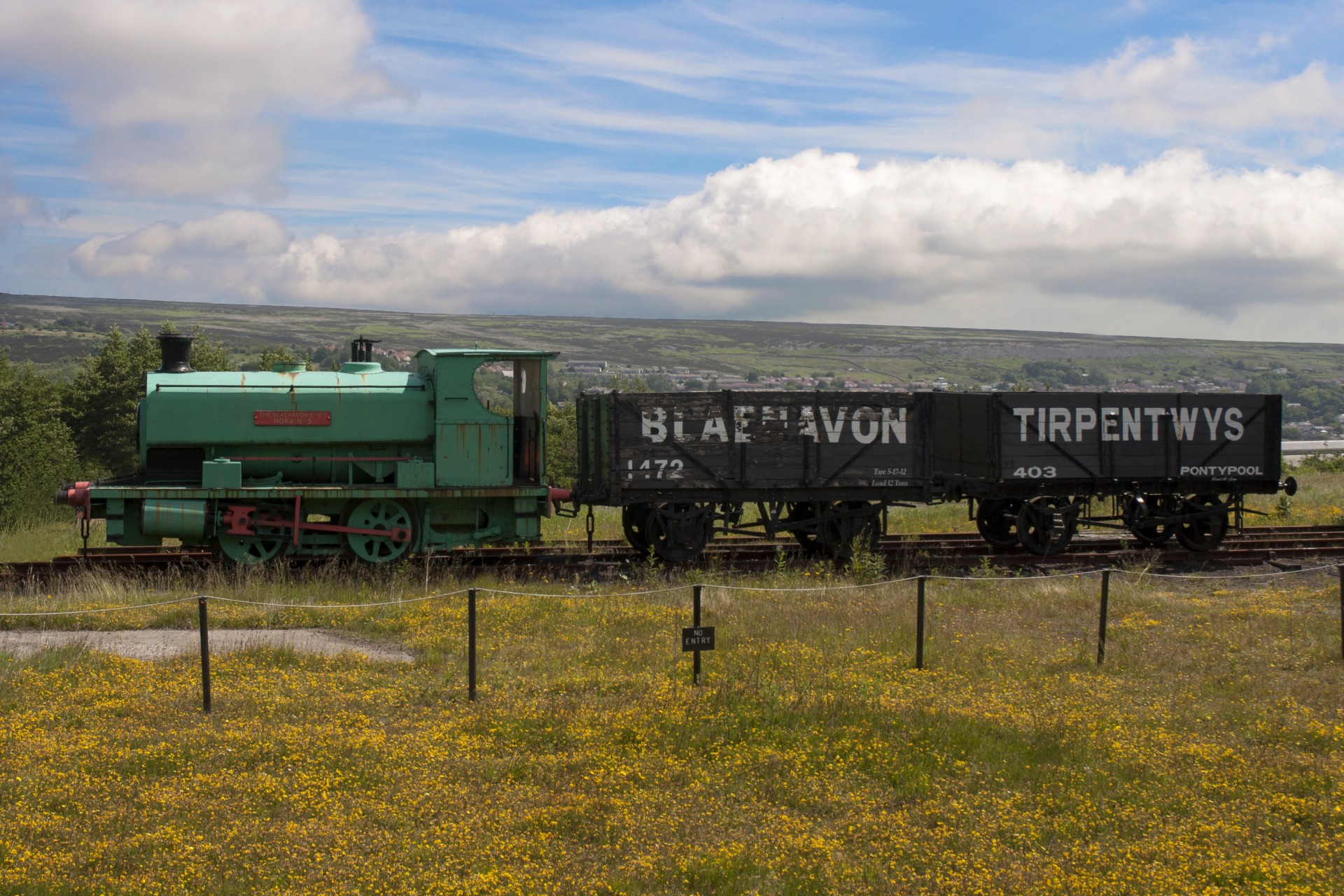 steam train blaenavon big pit free photo