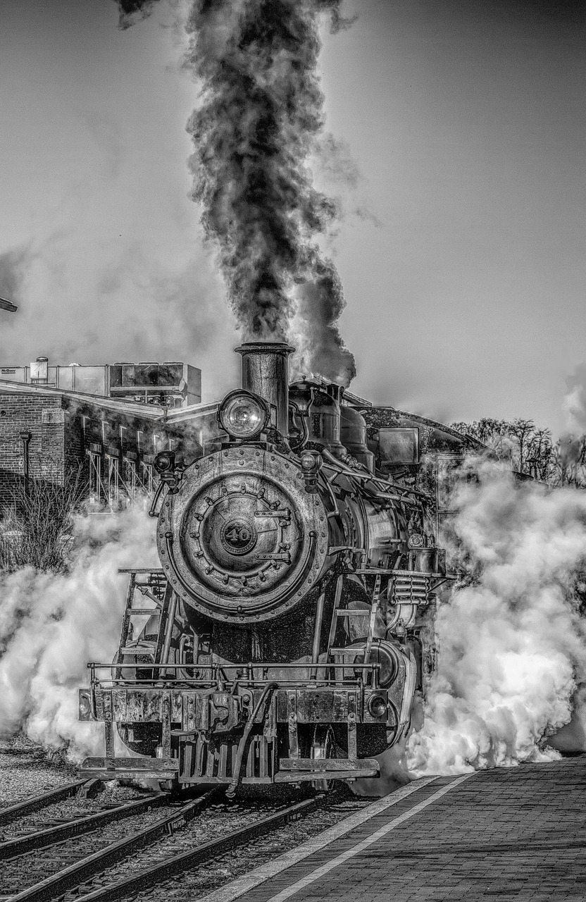 steam train steam engine railroad free photo