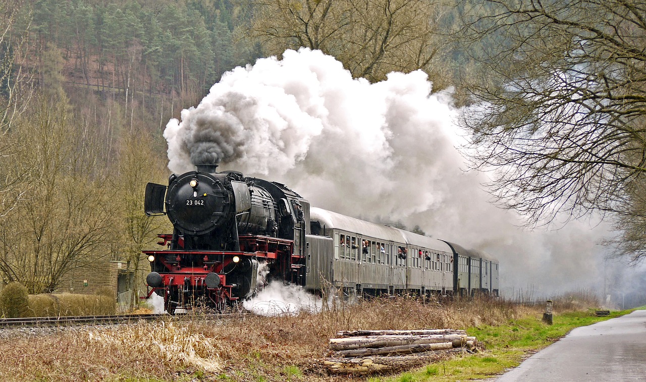 steam train steam locomotive plan steam free photo