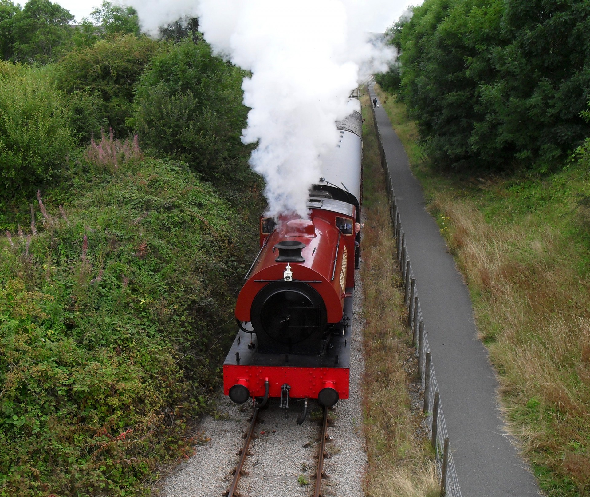 train steam railway free photo