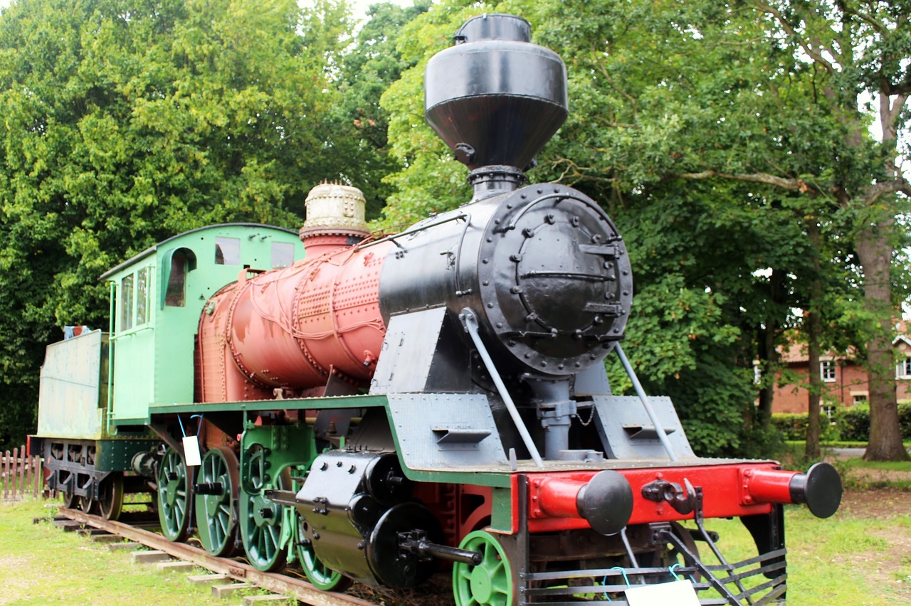 steam train railroad vintage free photo