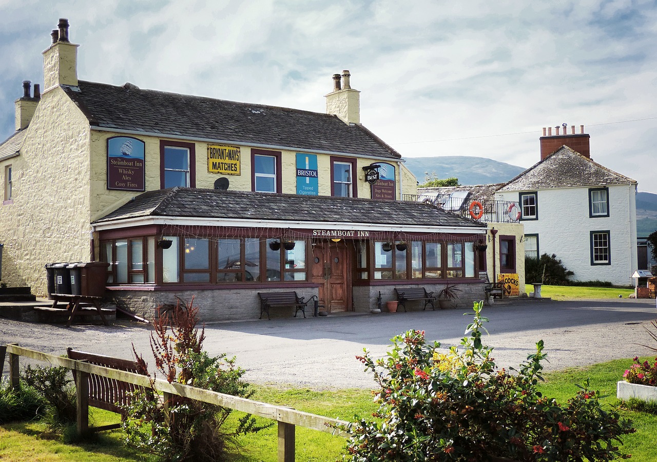 steamboat inn carsethorn dumfries free photo