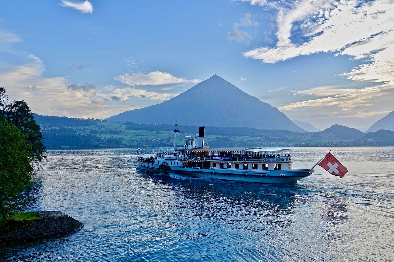 steamer  paddleboat  switzerland free photo