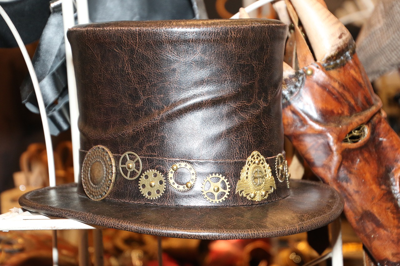 steampunk hat topper free photo