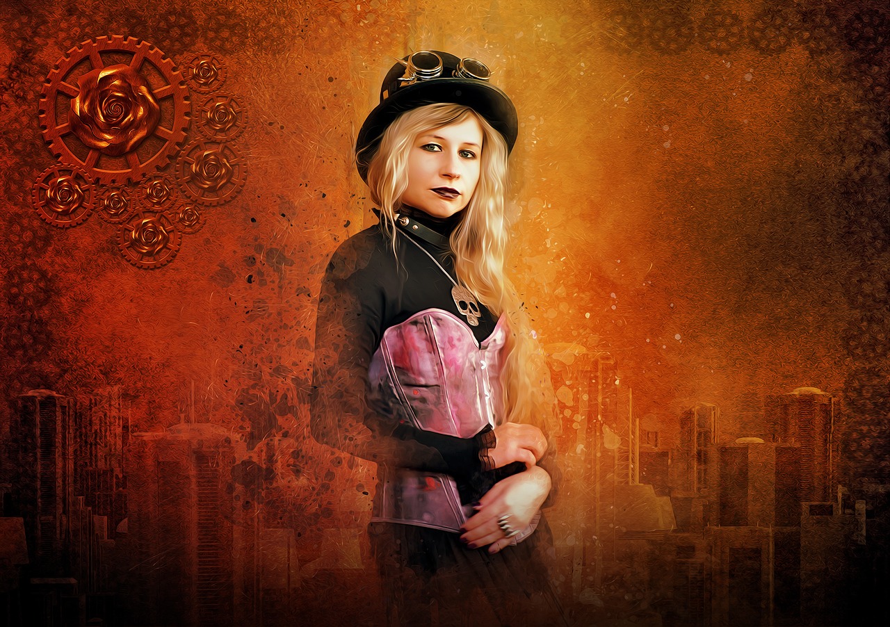 steampunk  fantasy  futuristic free photo