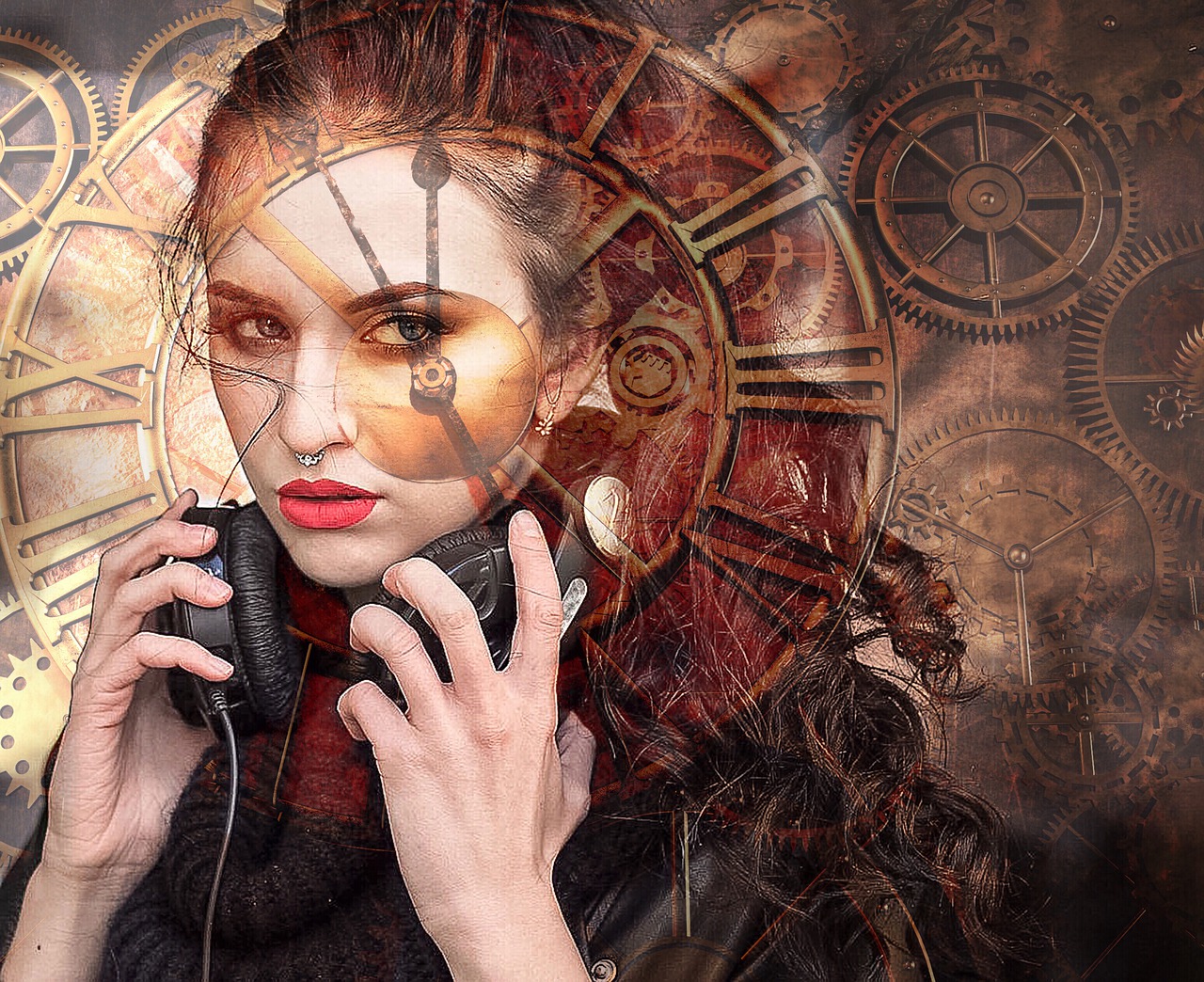 steampunk  girl  woman free photo